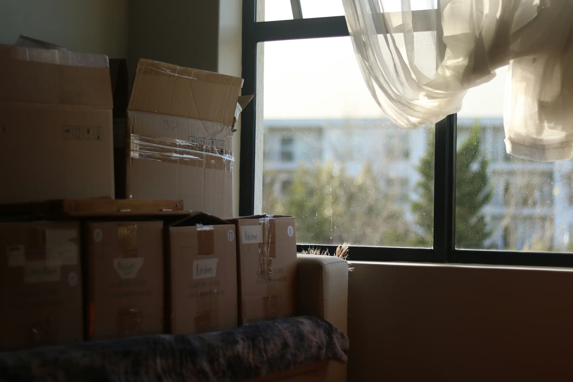 Moving boxes